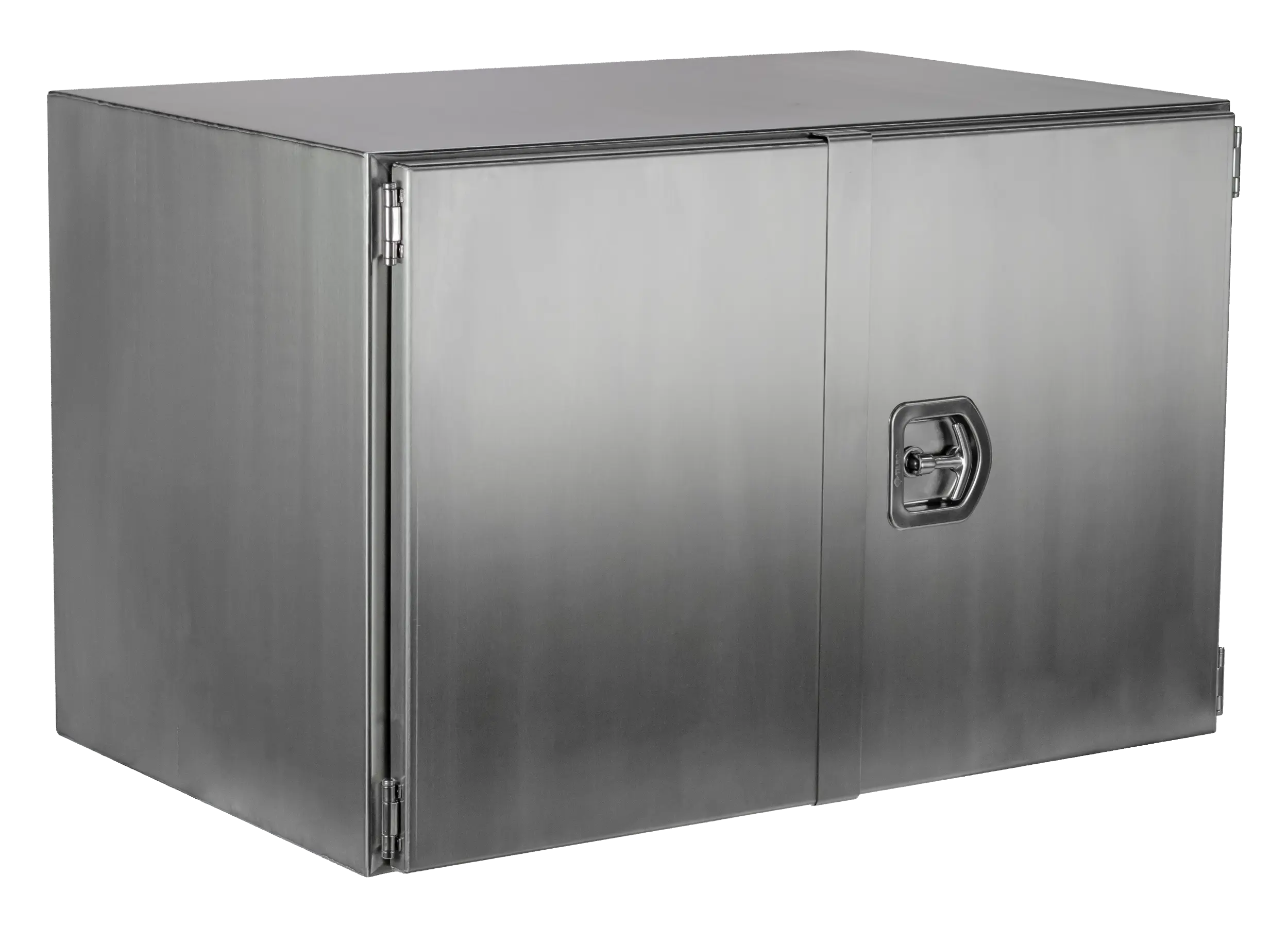 Toolbox - Stainless Steel – Overlapping Doors - 1200x600x600 mm