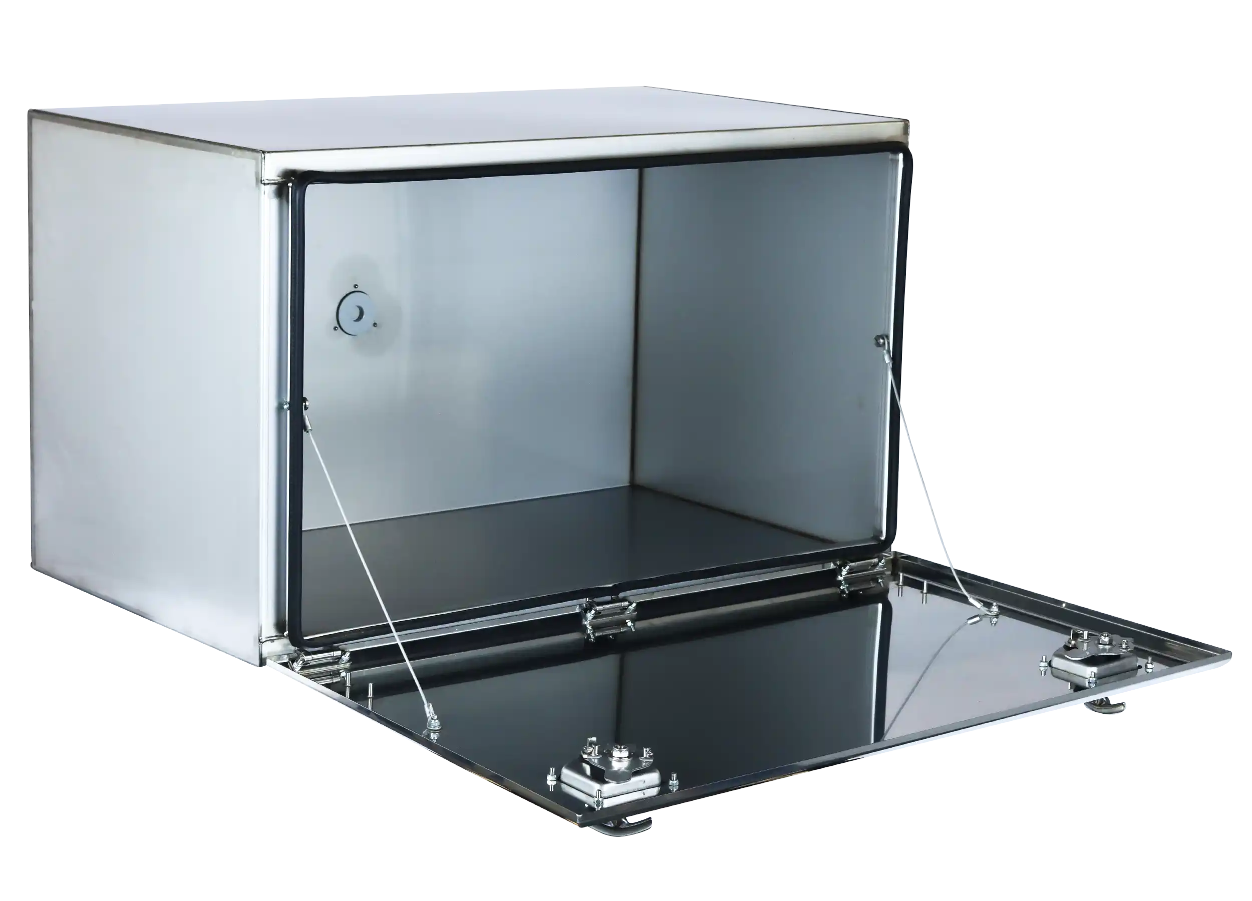 Toolbox - Stainless Steel - Polished Lid - 800x600x600 mm